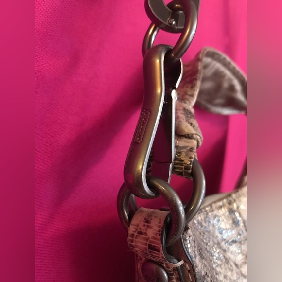 Coach Kristen Python Satchel - Picture 4 of 9